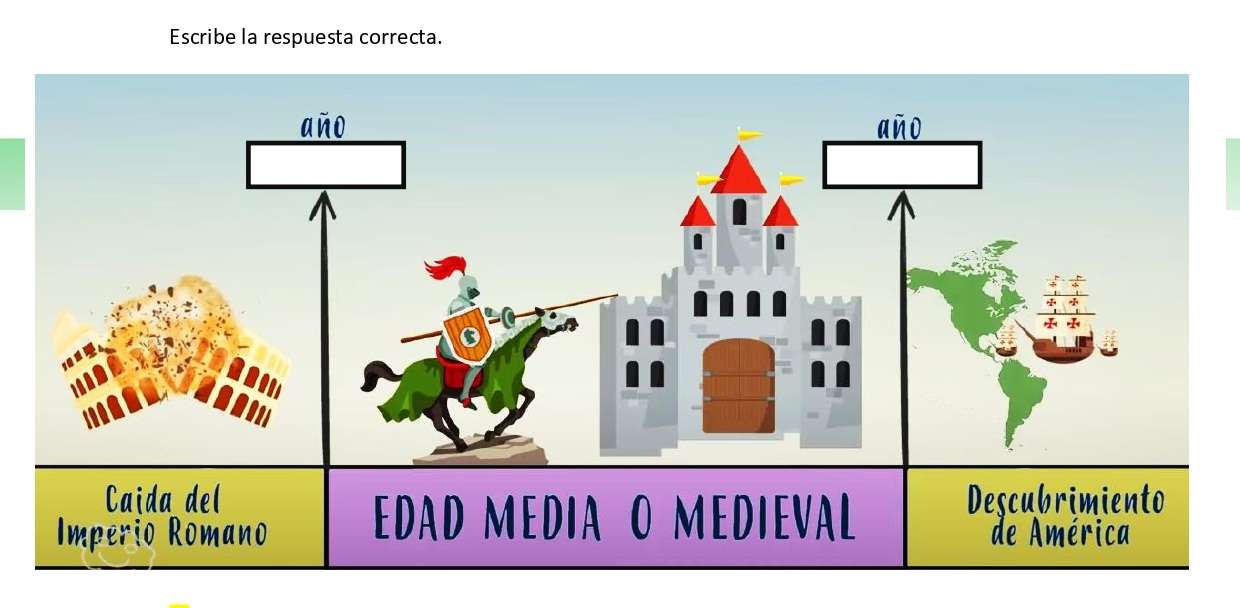 Średniowiecze puzzle online