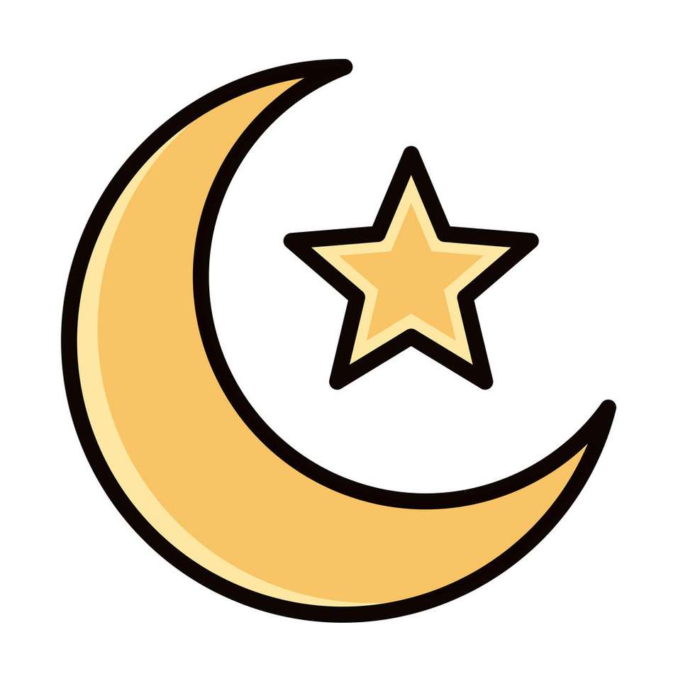 Eid Księżyc i Gwiazda puzzle online