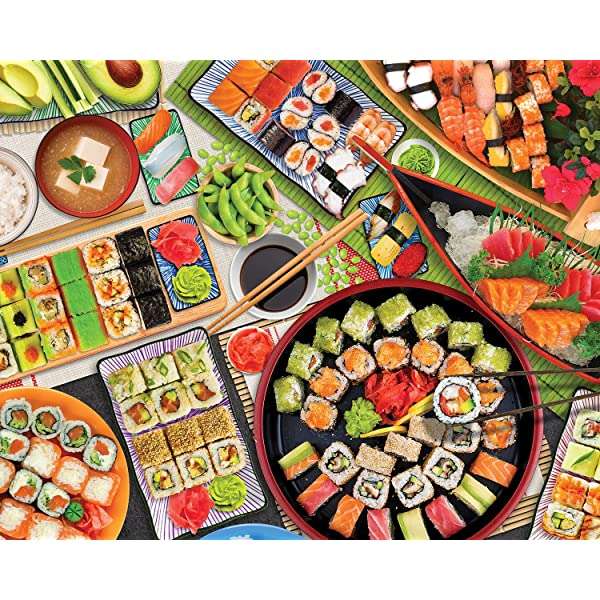 Potrawy i owoce na stole puzzle online