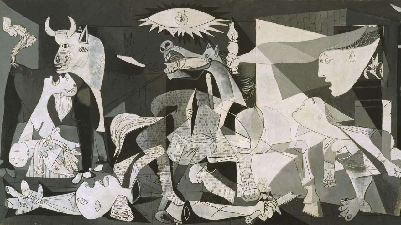 Picasso Guernica puzzle online