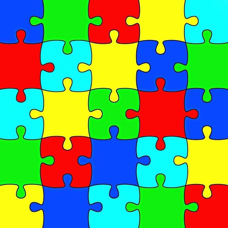 serce dzieci puzzle online