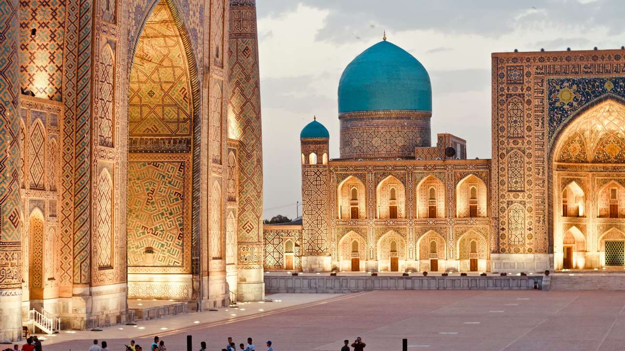 Samarkanda, Uzbekistan puzzle online