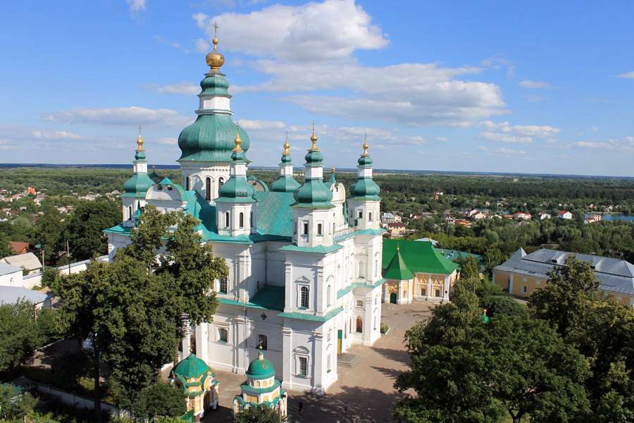 Klasztor w Czernihowie. Ukraina puzzle online