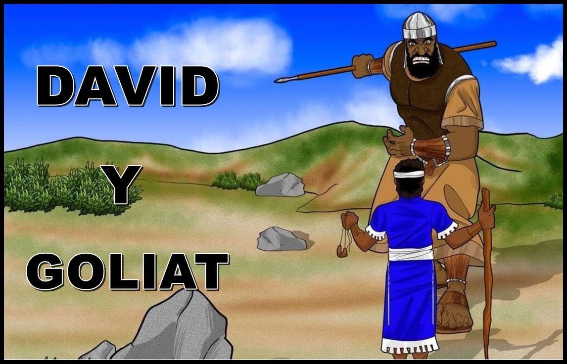 Dawid i goliat puzzle online