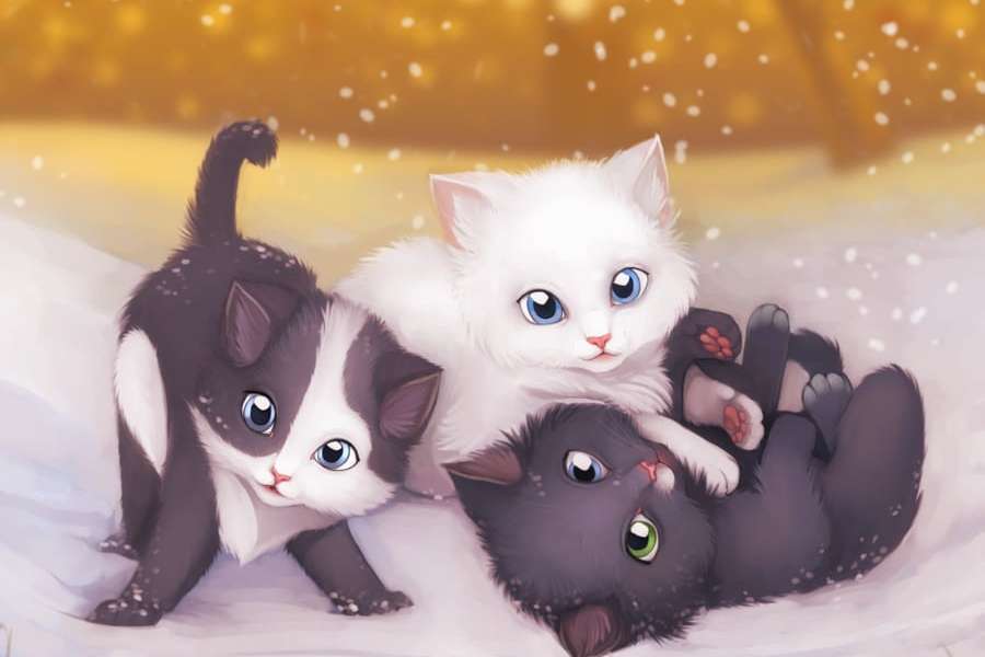 Milutkie malutkie kociaczki:) puzzle online