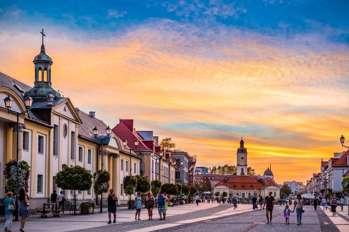 Miasto Białystok w Polsce puzzle online