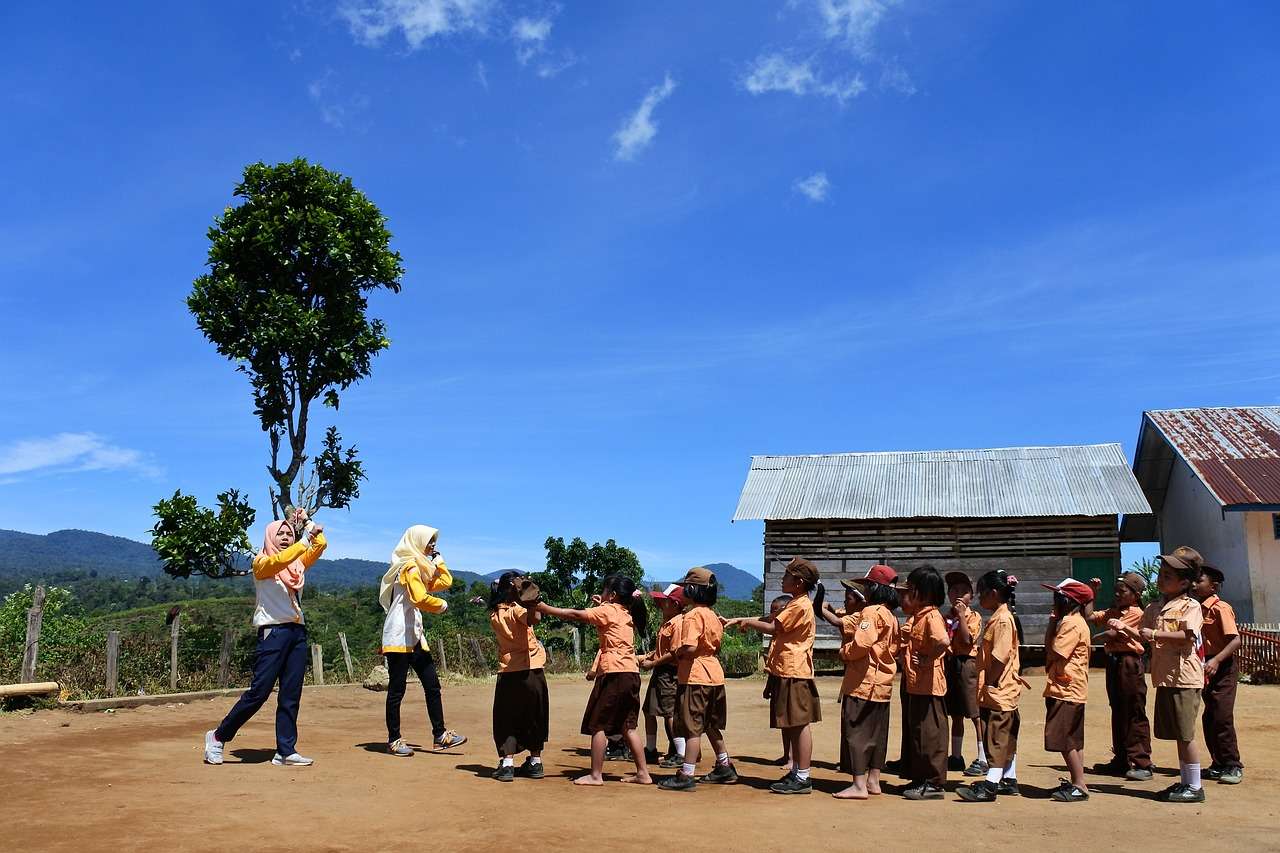 Studenci Nauczyciele Indonezyjski puzzle online