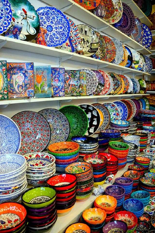 ceramika z Tunezji puzzle online