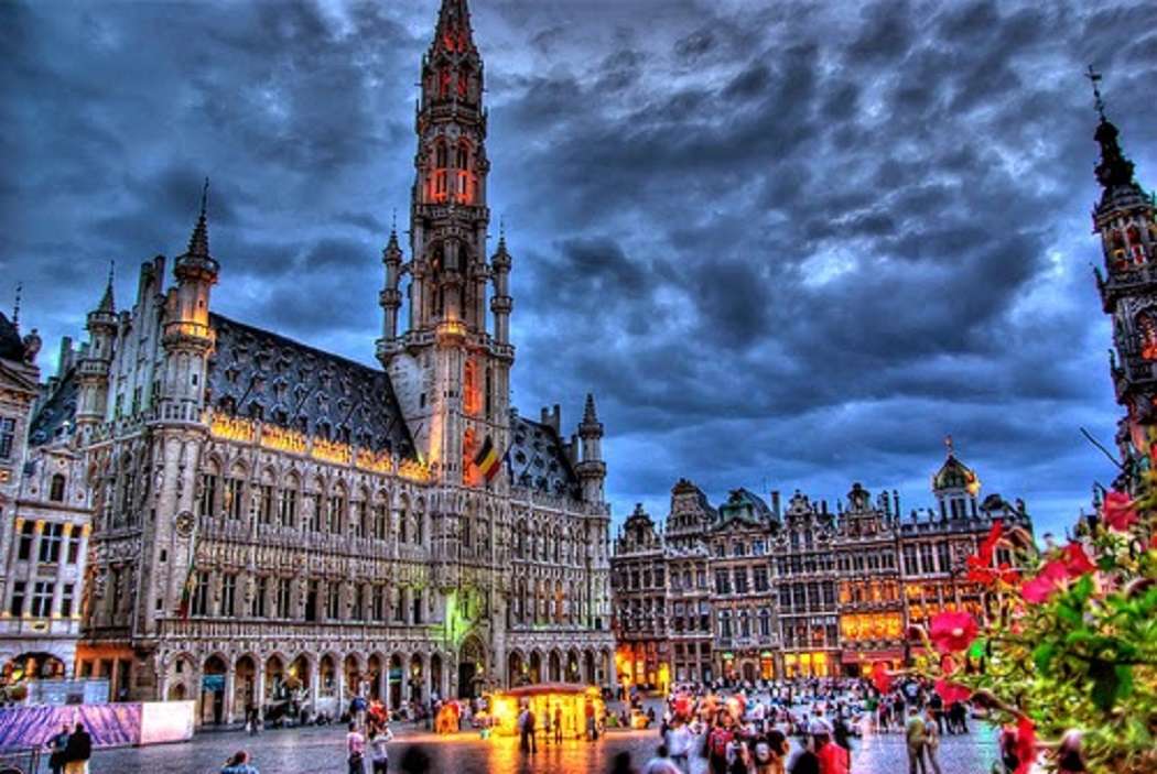 Ratusz w Brukseli - Belgia puzzle online