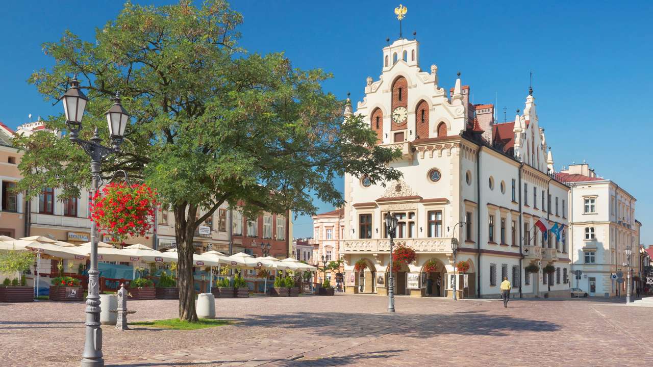 Miasto Rzeszów w Polsce puzzle online