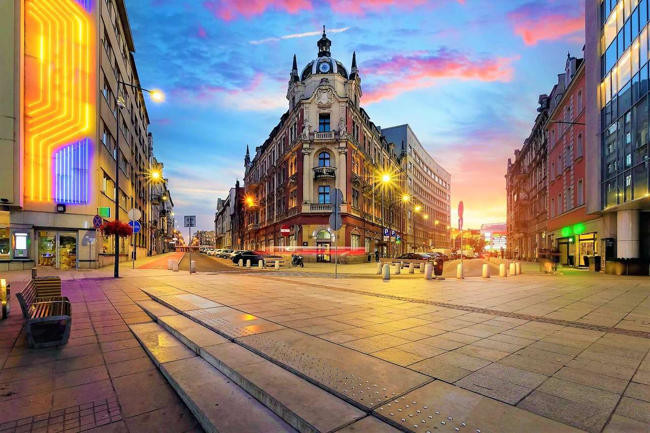 Miasto Katowice w Polsce puzzle online