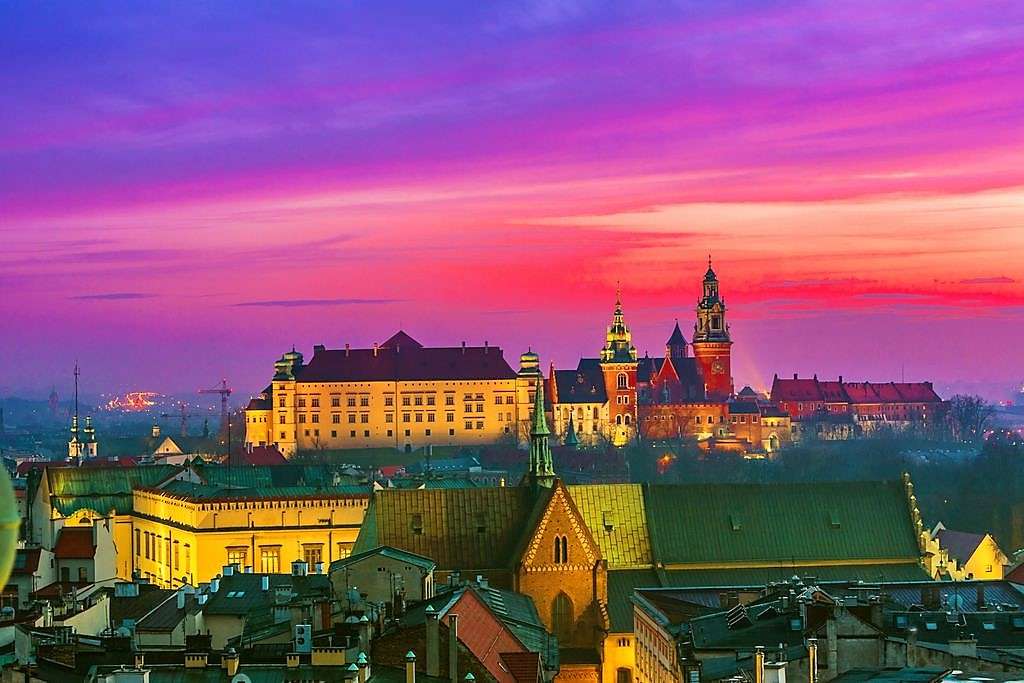 Miasto Kraków w Polsce puzzle online