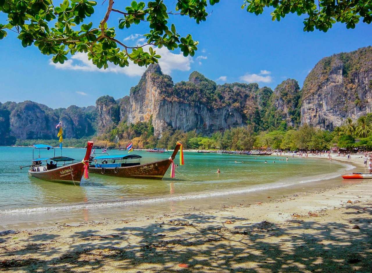 Tajlandia Plażowa sceneria puzzle online