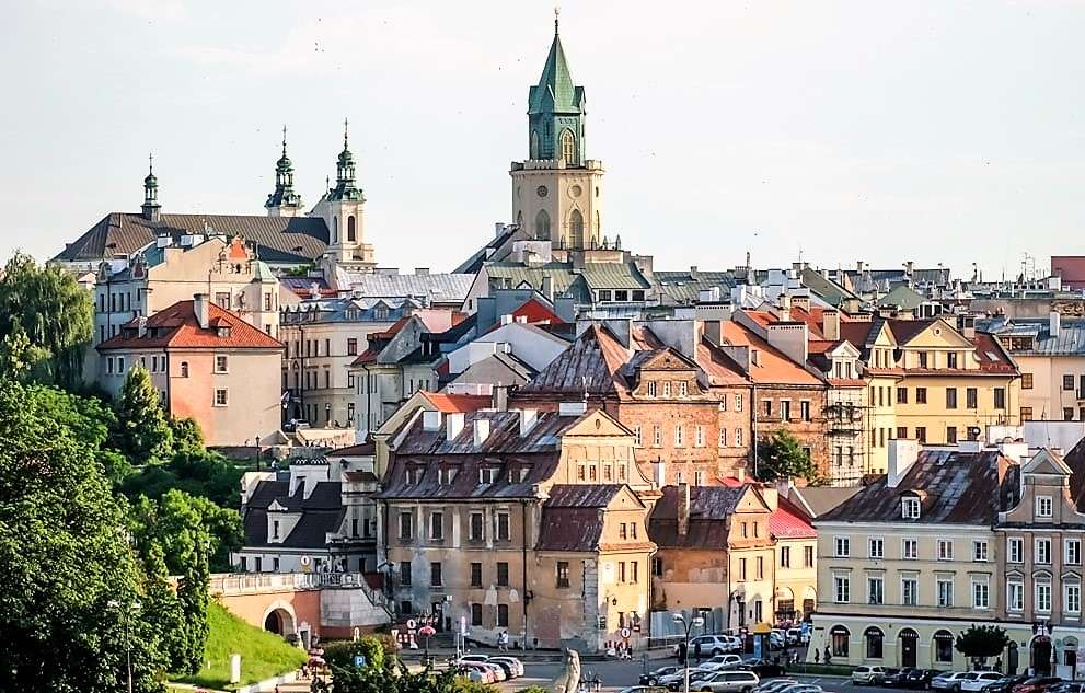 Miasto Lublin w Polsce puzzle online