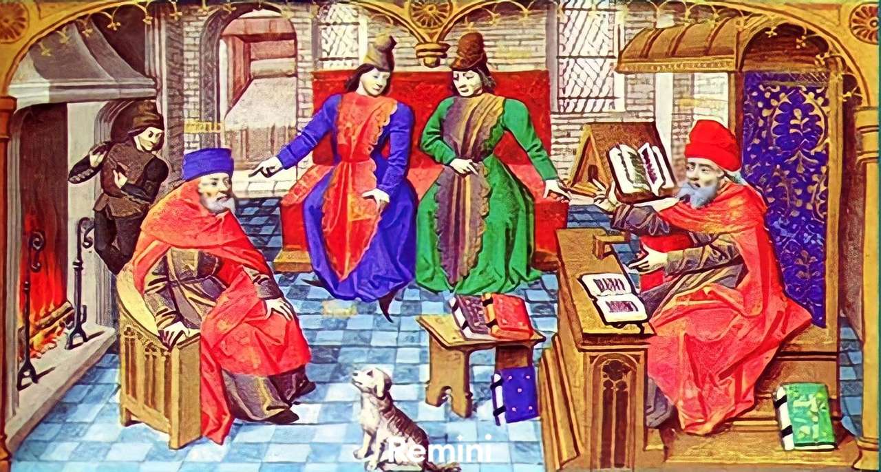 Edukacja w późnym średniowieczu puzzle online