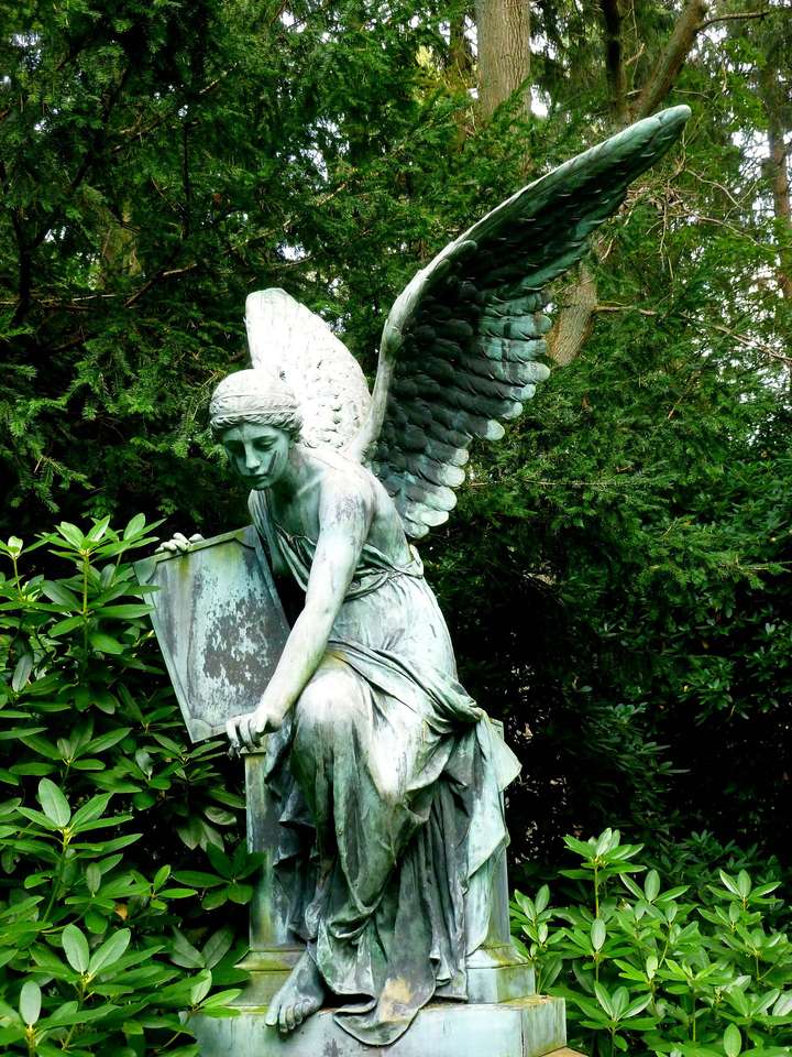 Posąg anioła puzzle online
