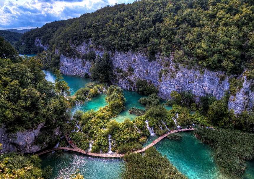 Park Narodowy Jezior Plitwickich – w Chorwacji puzzle online