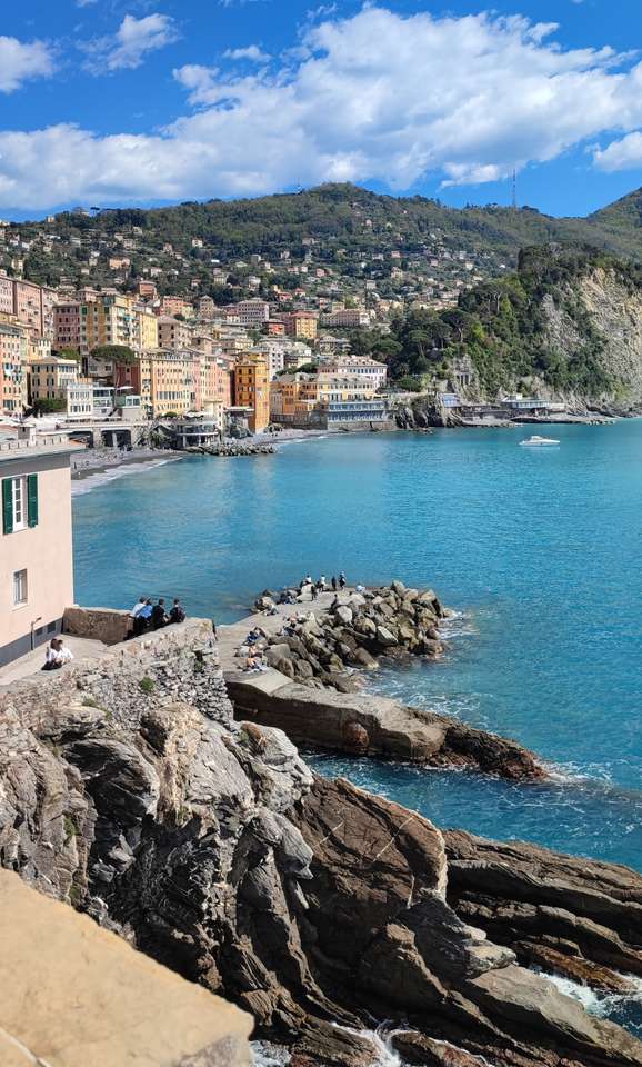 Camogli Riwiera Liguryjska di Levante, Genua, Włochy puzzle online