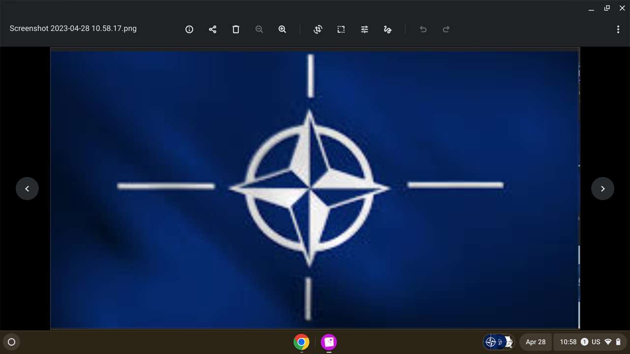 flaga NATO puzzle online