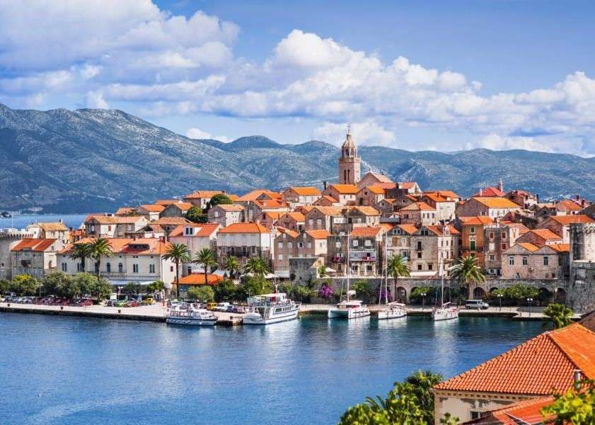 Wybrzeże w Chorwacji puzzle online