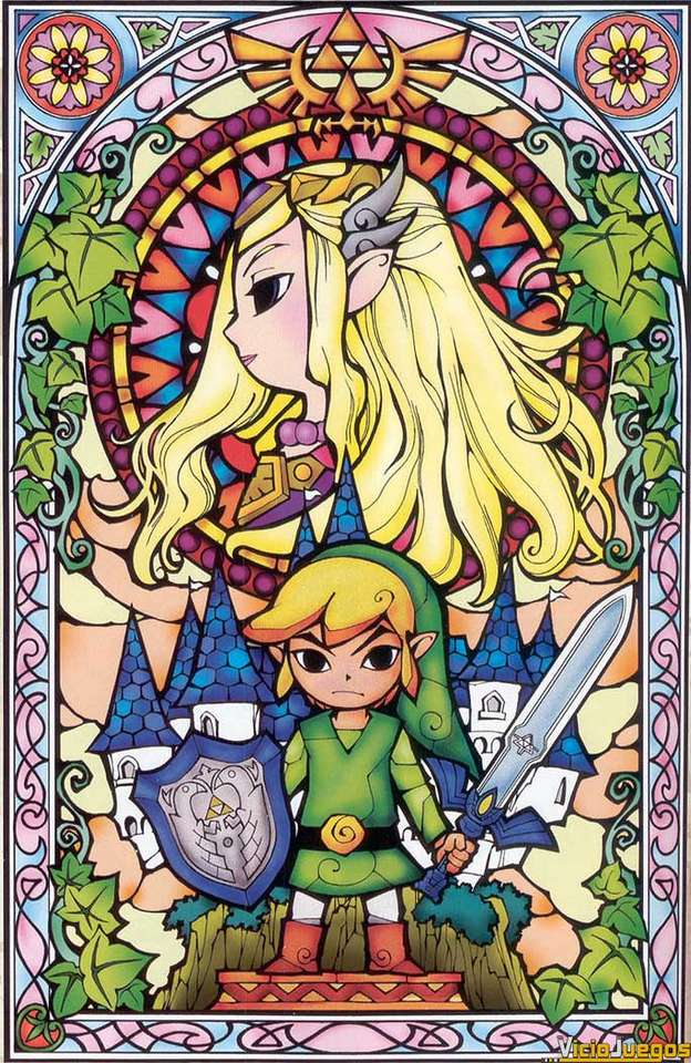 Zelda i Link puzzle online