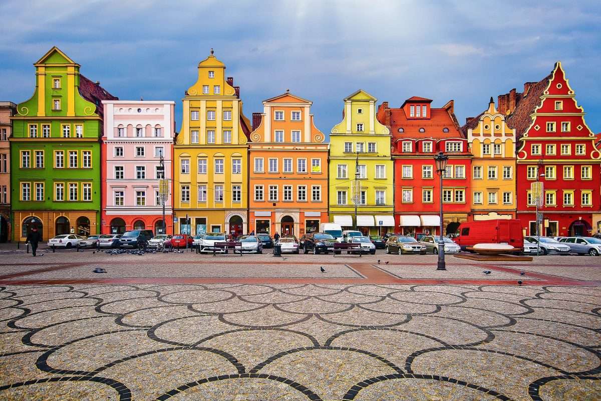 Miasto Wrocław w Polsce puzzle online