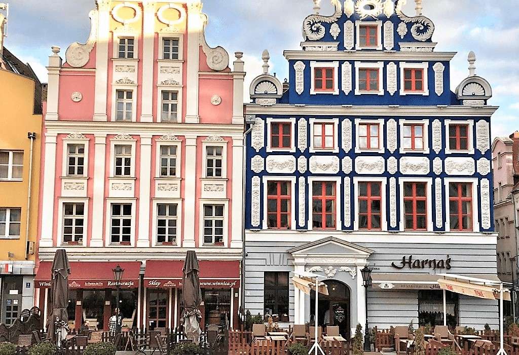 Miasto Szczecin w Polsce puzzle online