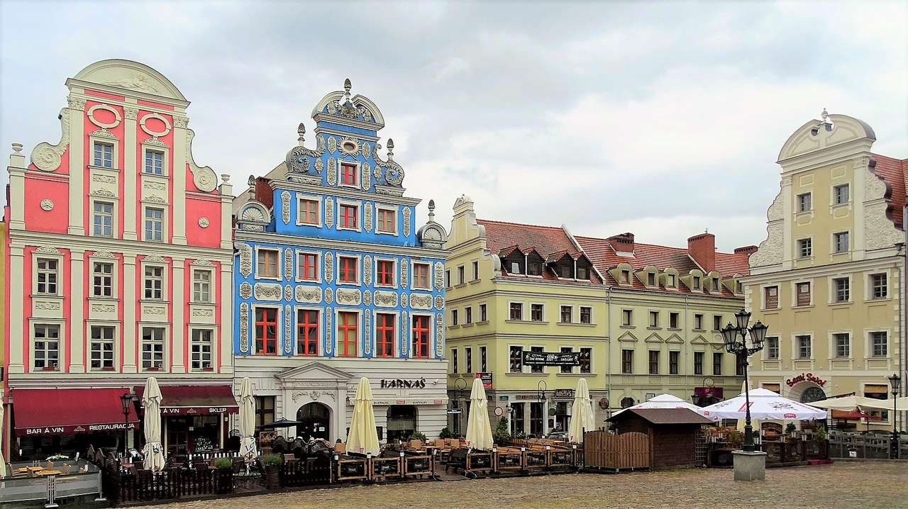 Miasto Szczecin w Polsce puzzle online