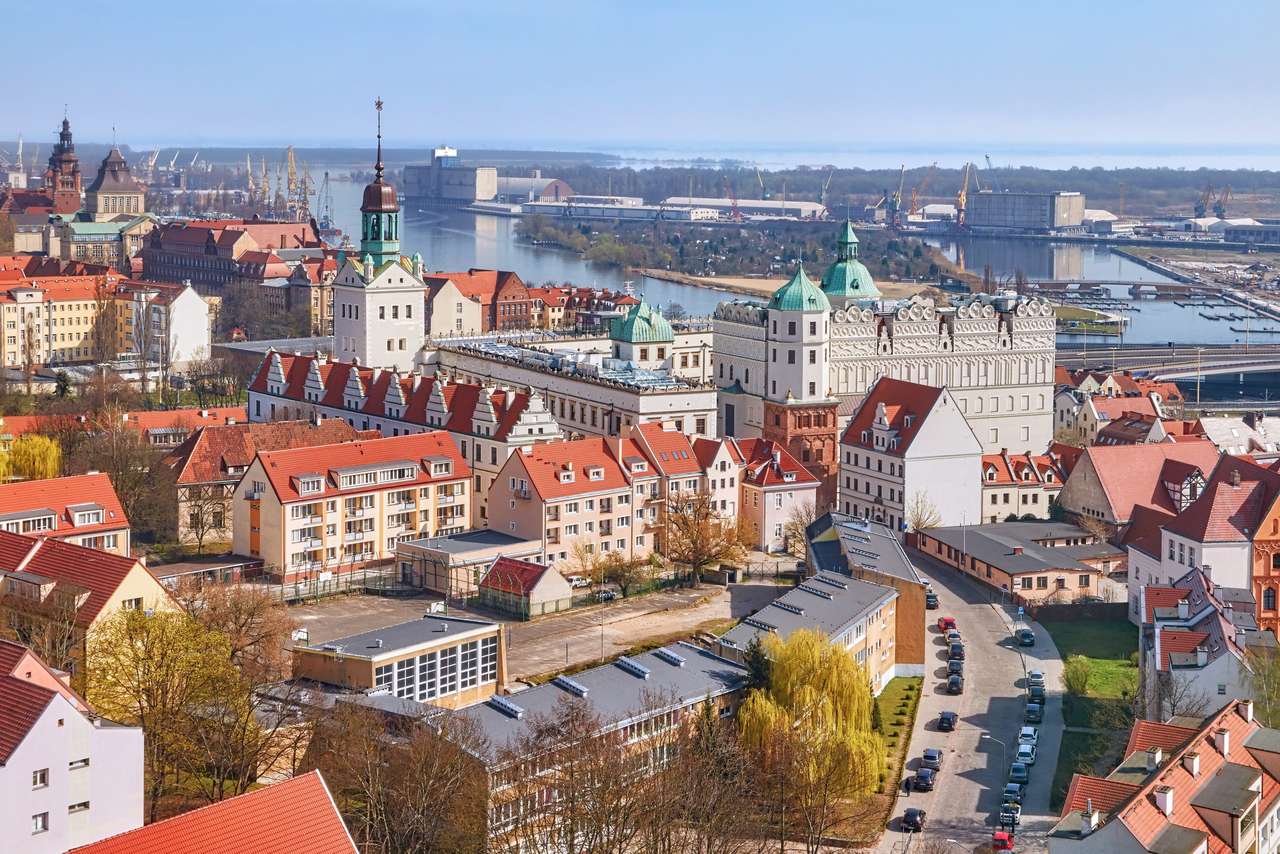 Miasto Szczecin w Polsce puzzle online