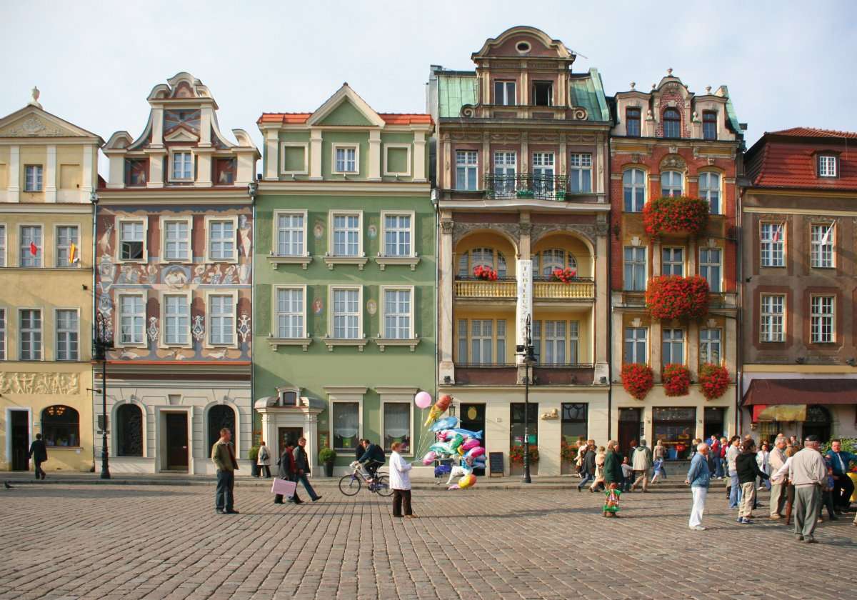 Miasto Poznań w Polsce puzzle online