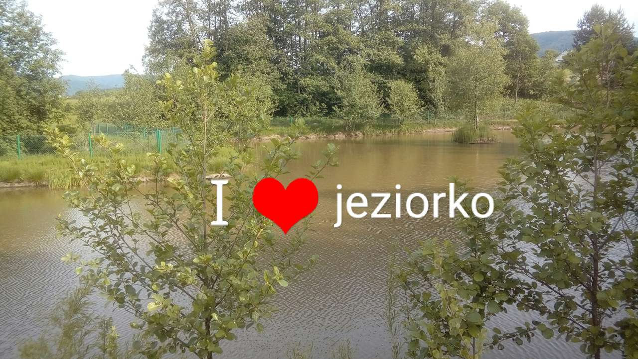 Jezioro niedaleko Sułkowic k. Andrychowa puzzle online