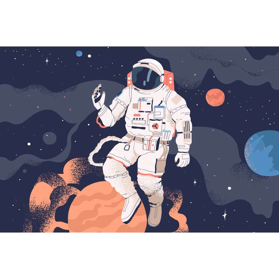 Astronauta puzzle online