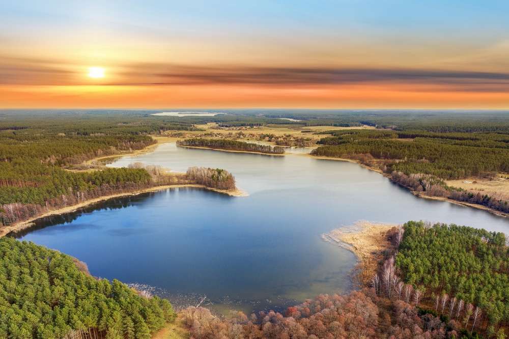 Piękne Mazury w Polsce puzzle online