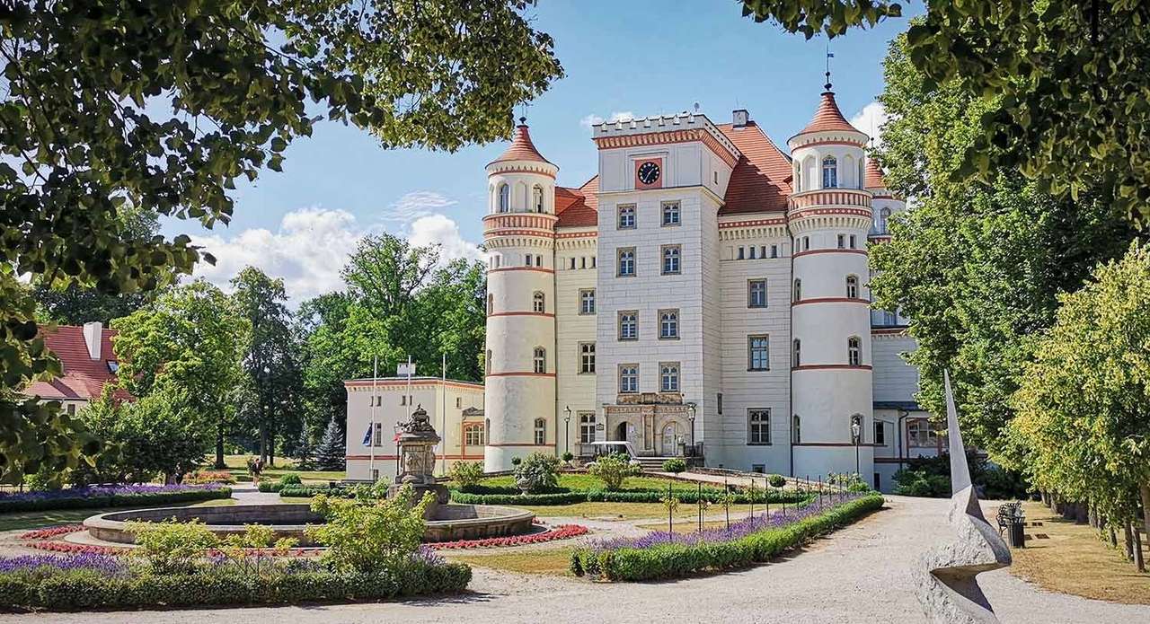 Kompleks zamkowy Schildau w Polsce puzzle online
