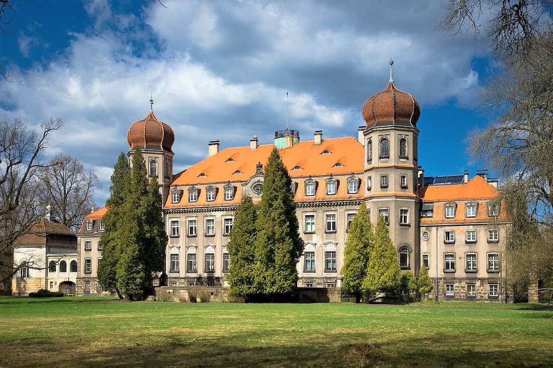 Zamek Brynek Śląsk puzzle online