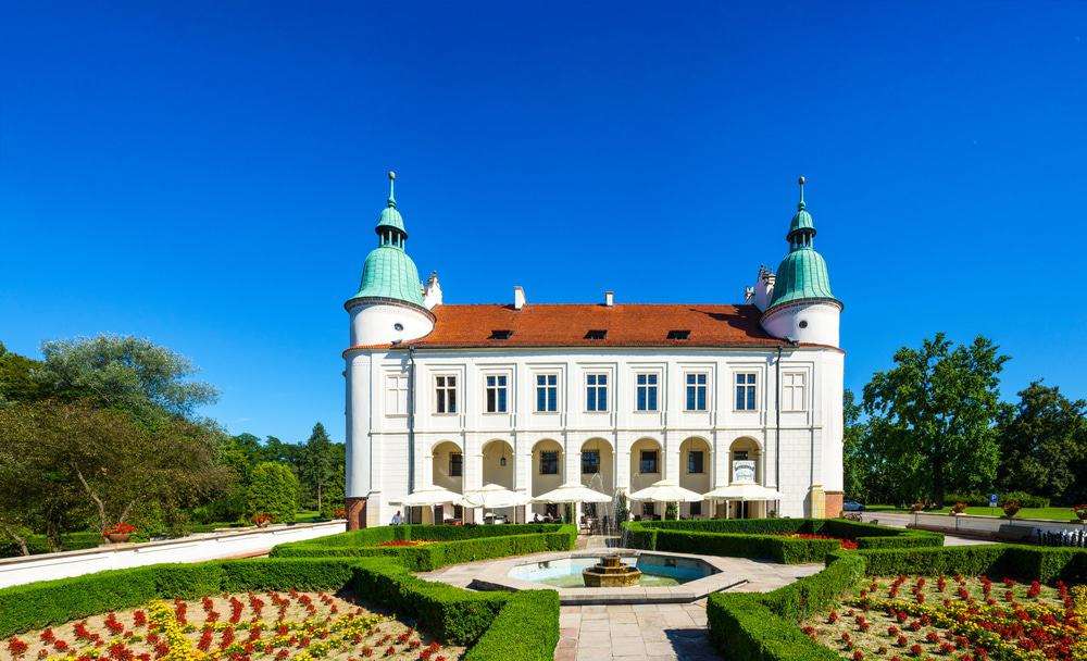 Zamek w Baranowie Sandomierskim w Polsce puzzle online