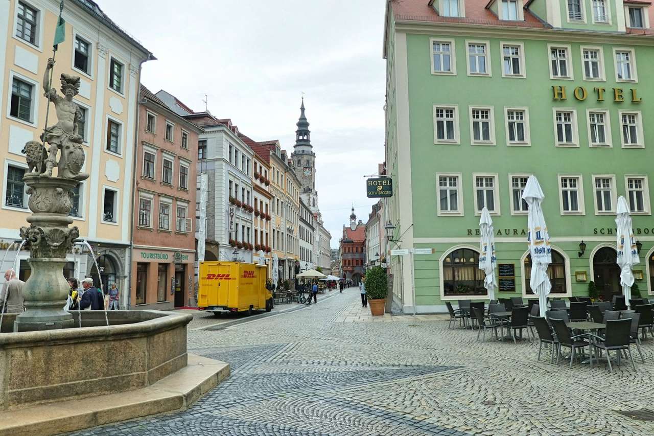 Miasto Gorlice w Polsce puzzle online