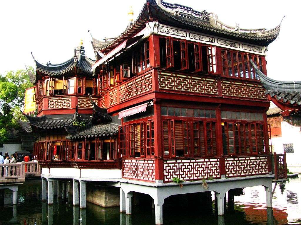 Świątynia w Szanghaju puzzle online