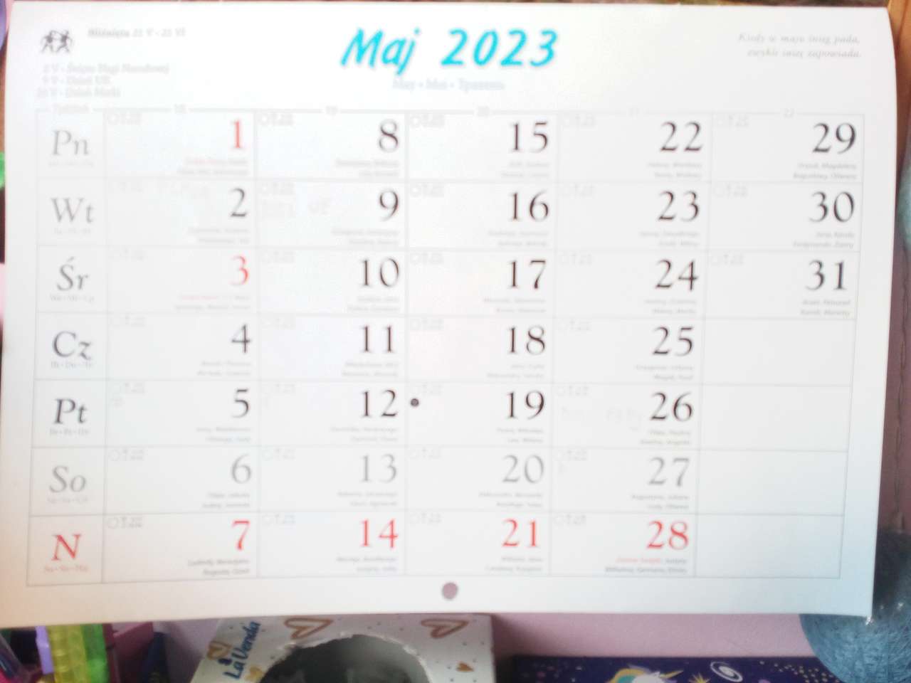 Maj 2023 puzzle online