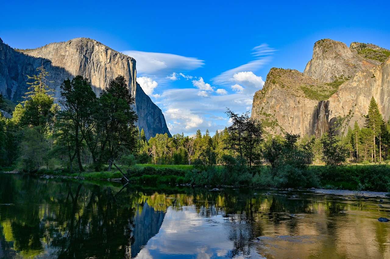 Yosemite Kalifornia puzzle online