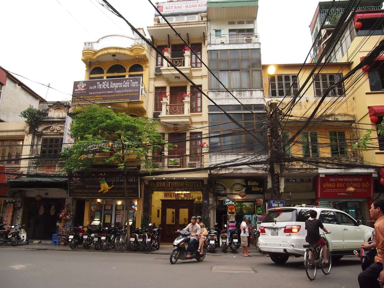 Stara dzielnica Hanoi, Wietnam puzzle online