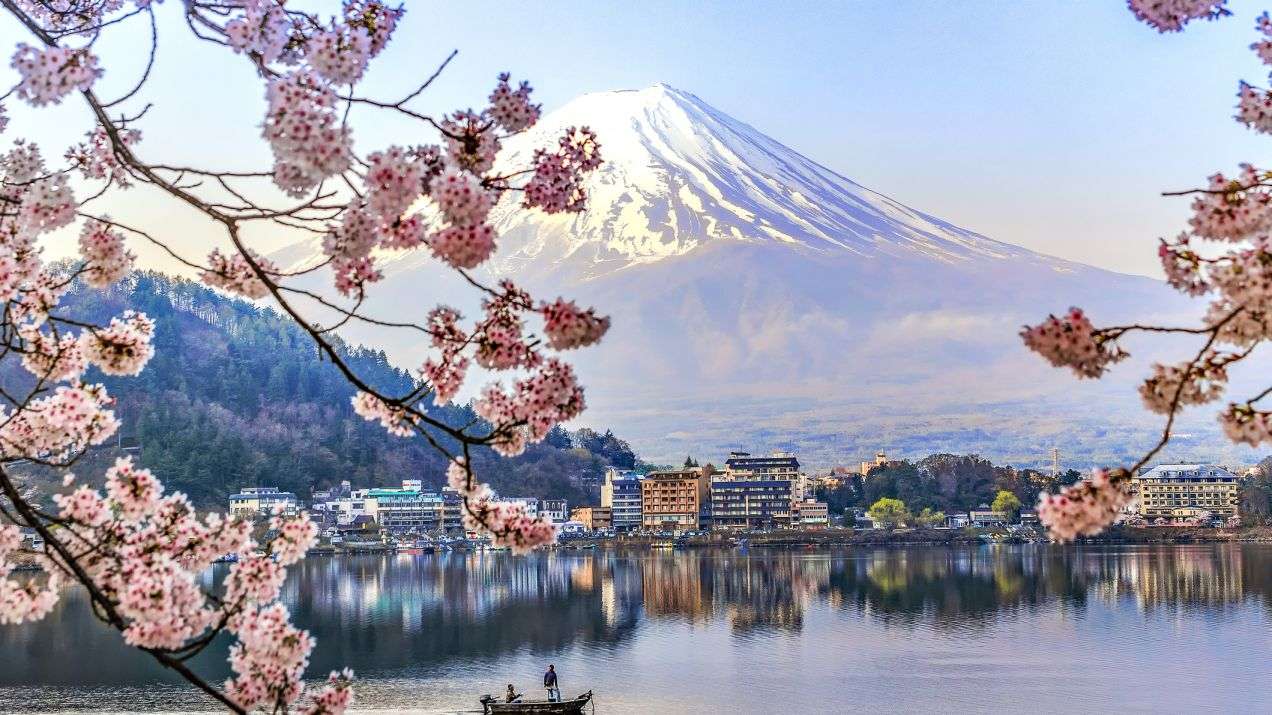 Japonia- góry. puzzle online