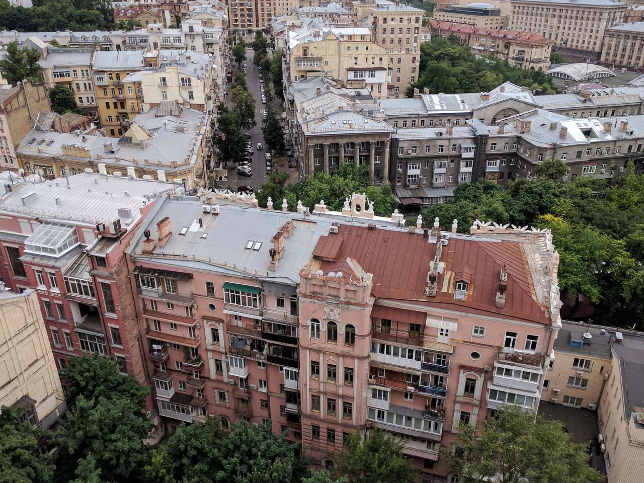 Centrum miasta, Kijów, Ukraina puzzle online