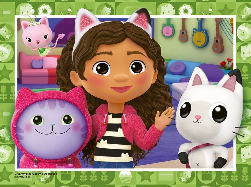 Gabby domek dla lalek puzzle online