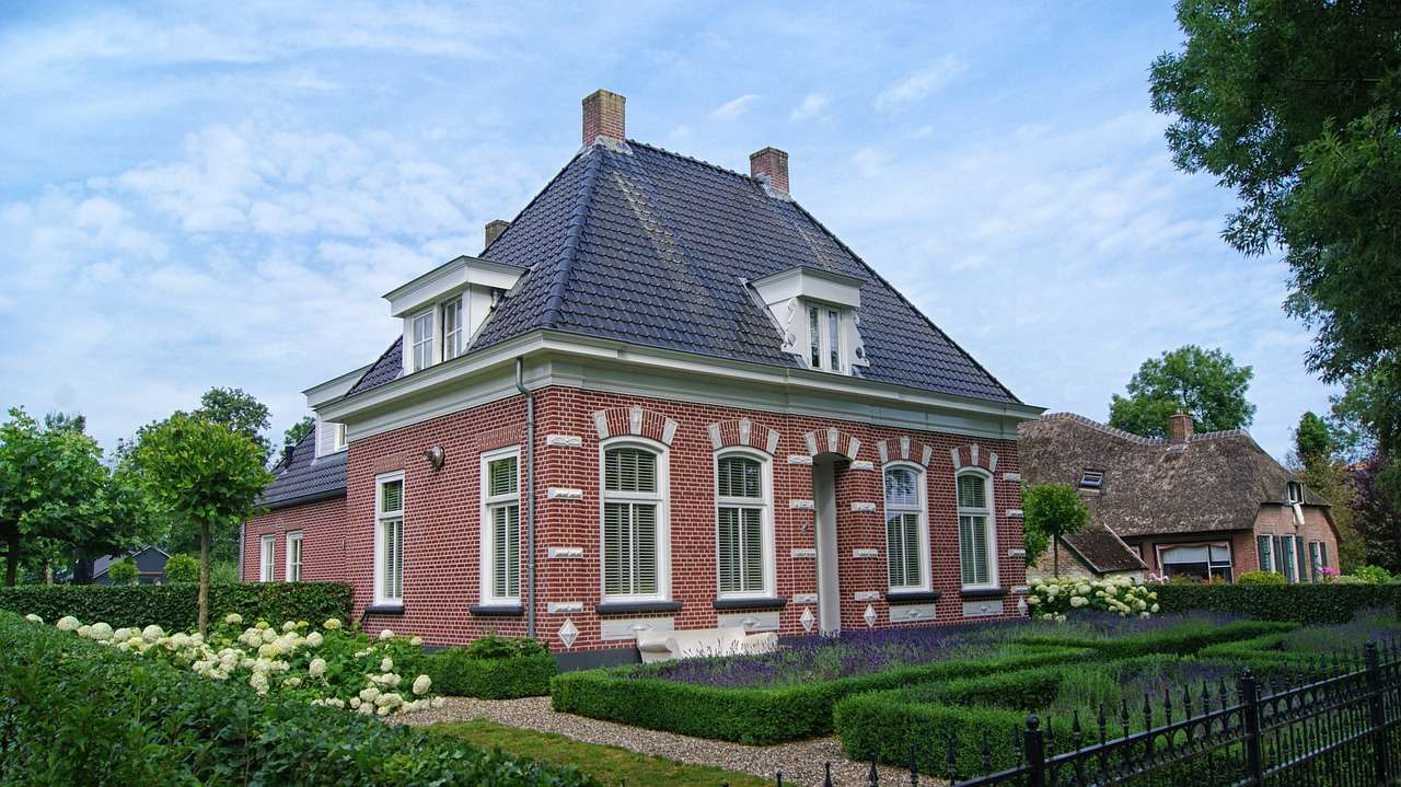 Domowa wieś Holandia puzzle online