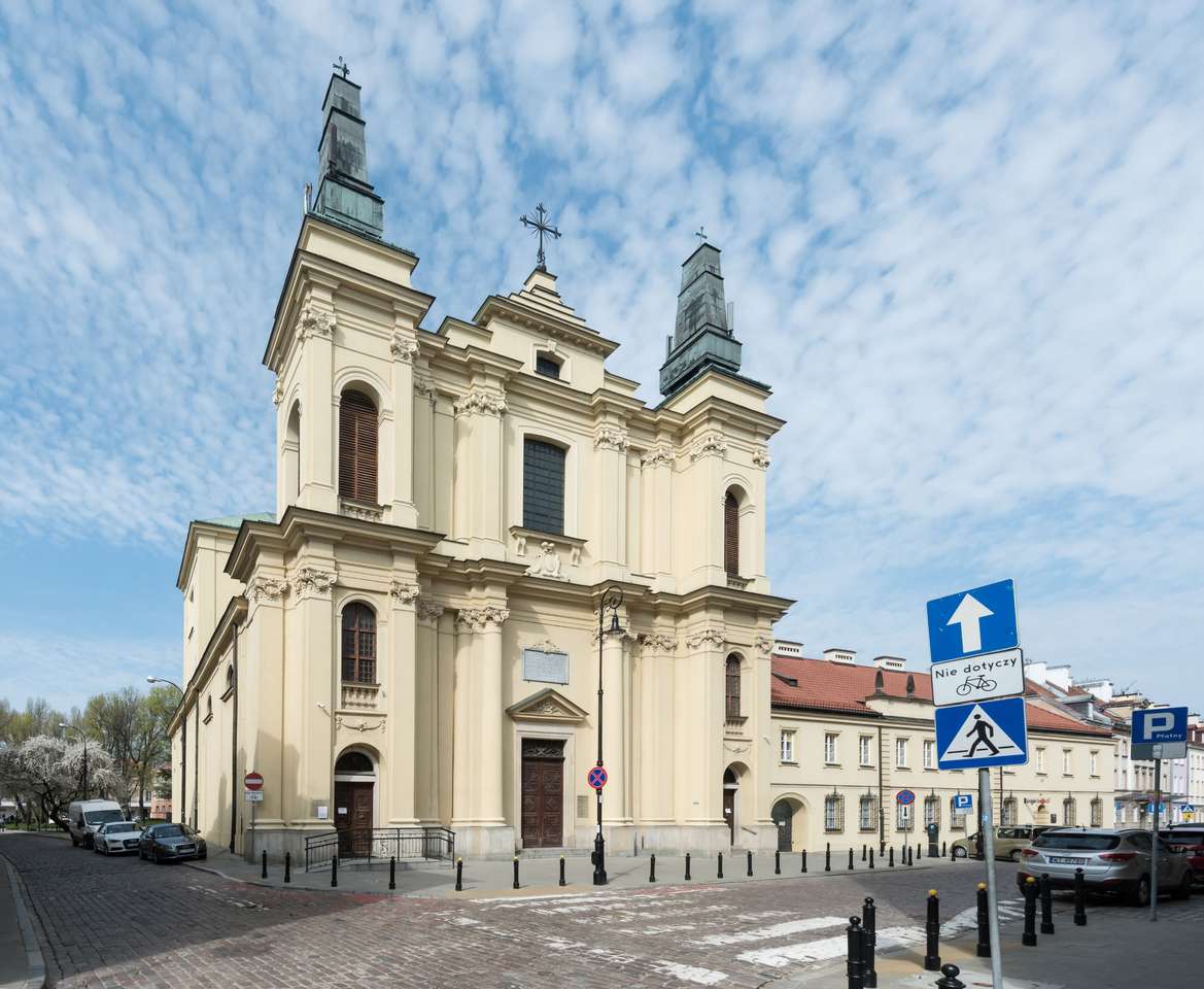 Kościół w warszawskiej stolicy Polski puzzle online