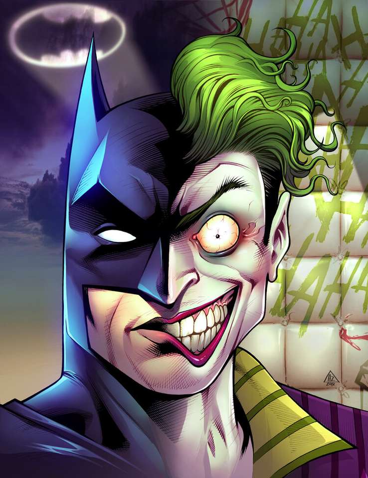 Batmana i Jokera puzzle online
