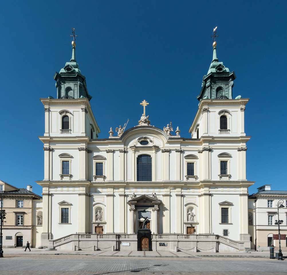 Kościół Świętego Krzyża w Warszawie Polska puzzle online