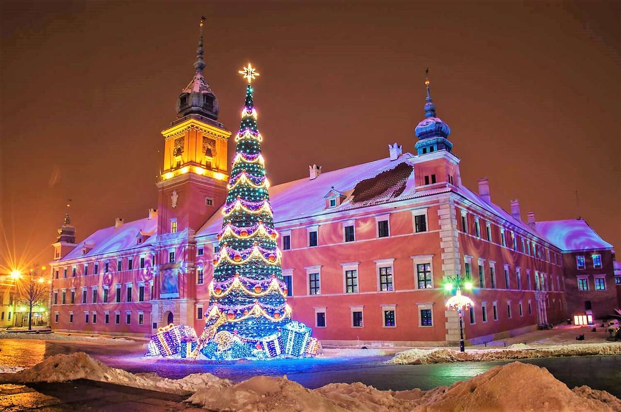 Warszawa na Boże Narodzenie puzzle online