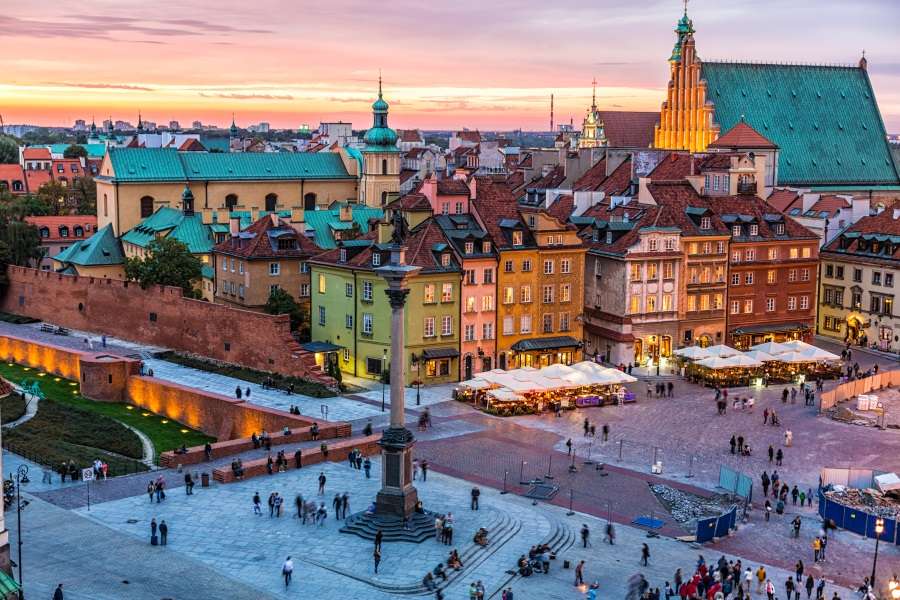 Warszawa stolica Polski puzzle online